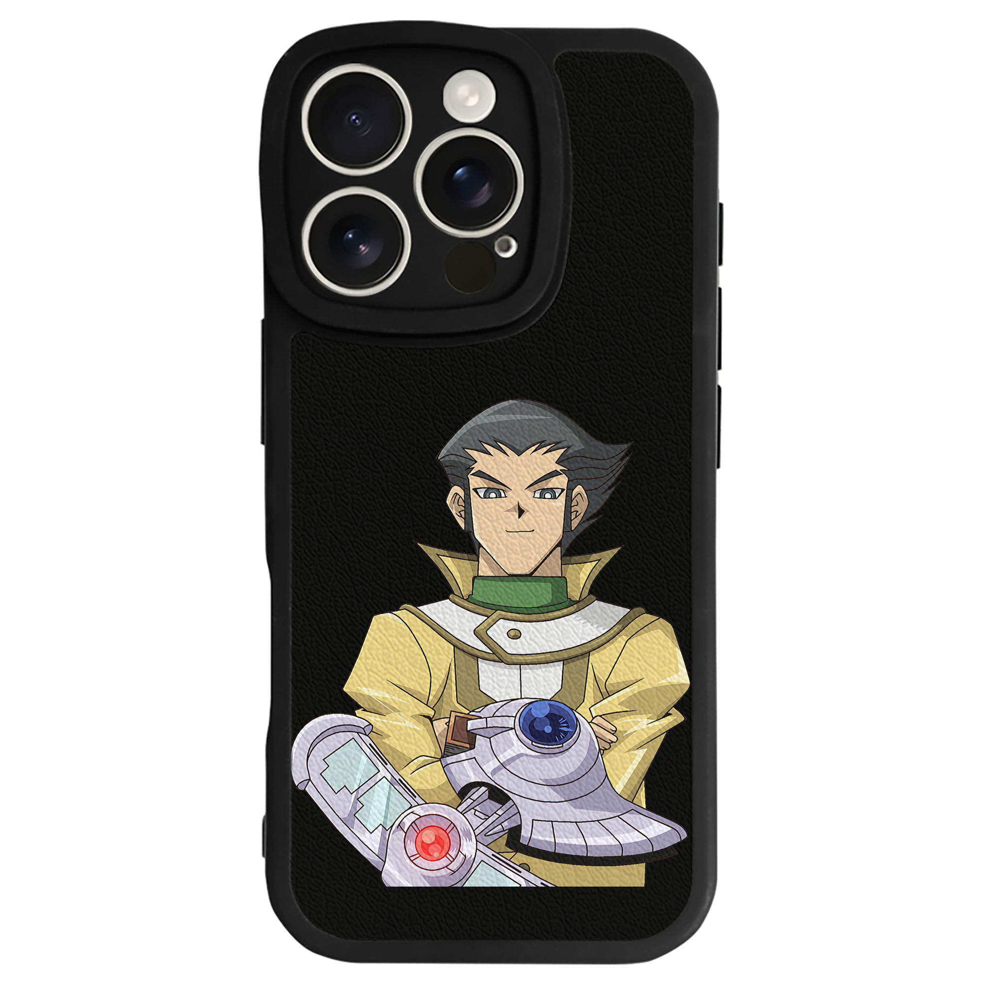 遊☆戯☆王 Yu-Gi-Oh! 【iPhone 16シリーズ対応】シリコンスマホケース（レザー調） 材質：シリコン